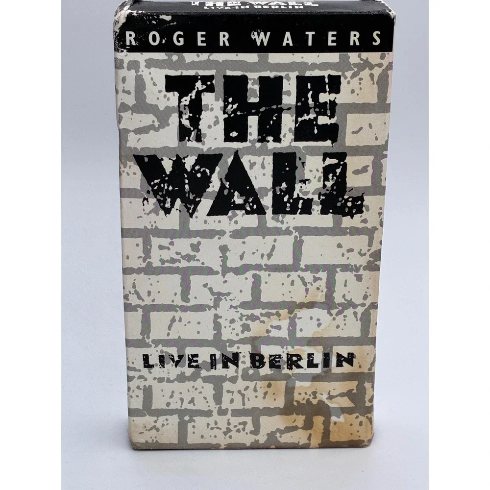 Roger Waters The Wall Live in Berlin 1990 VHS Tape with Box
